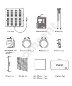 CAMRENT Amaran F22c RGBWW