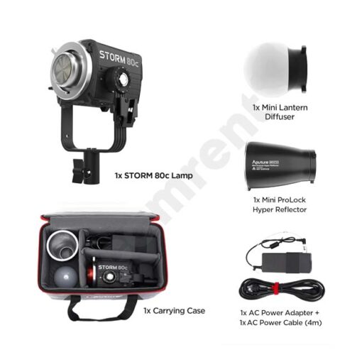 CAMRENT Aputure Storm 80C BLAIR Color LED Lamp