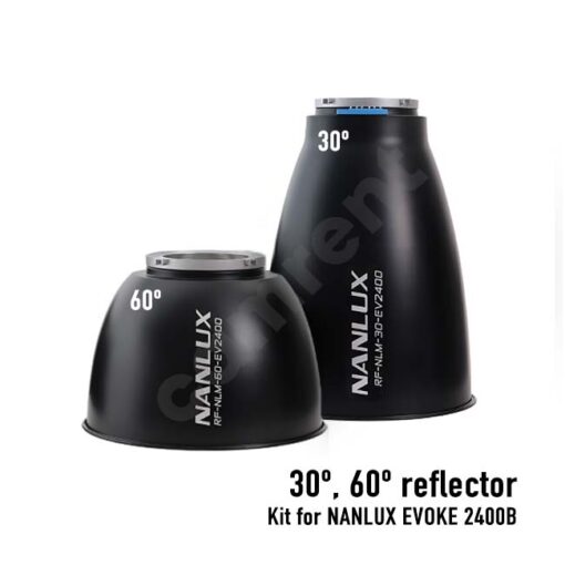 CAMRENT Nanlux Evoke 2400B Reflector 30º & 60º kit