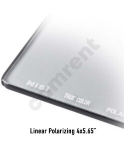 CAMRENT NiSi linear polarizer 4x5.65" filter