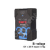 CAMRENT Swit bi-voltage 12V 26V v-mount battery