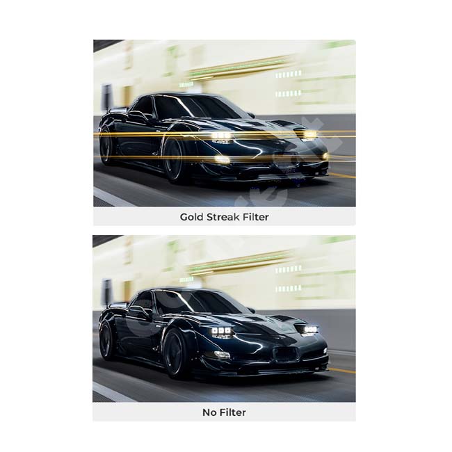 CAMRENT SFX Effect Filter Gold Streak