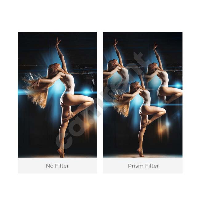 CAMRENT SFX Effect Filter Kaleidoscope Triangular Prism