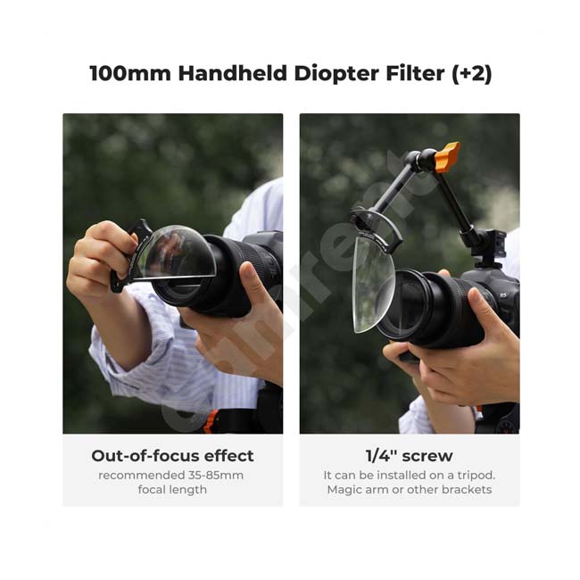 CAMRENT SFX Effect Handheld Filter 100mm Split Diopter