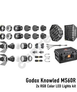 CAMRENT Godox Knowled MS60R 2x light kit