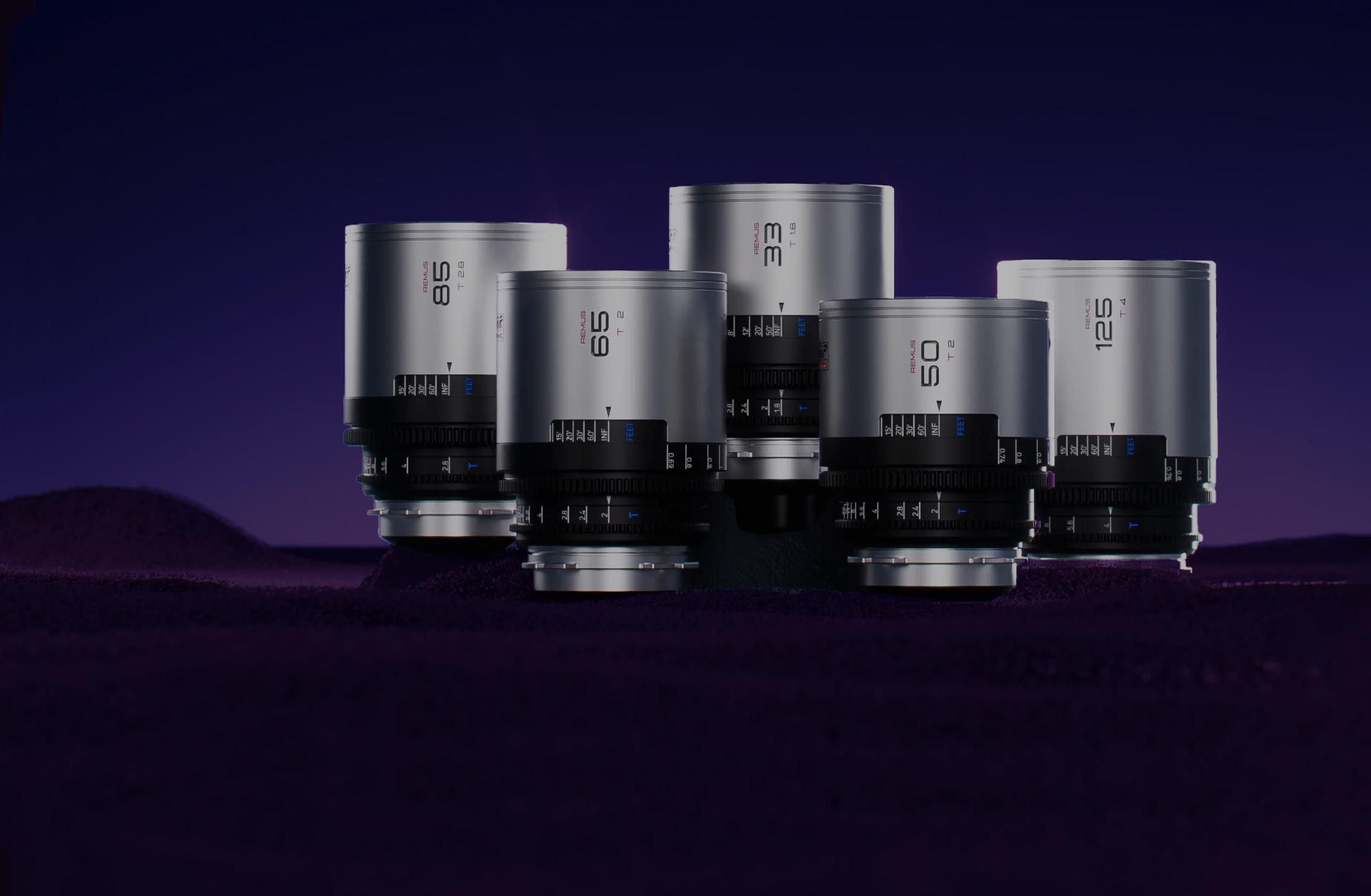 CAMRENT web header Blazar Remus Anamorphic lenses