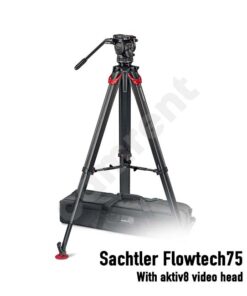 CAMRENT Sachtler aktiv8 Flowtech75 MS Tripod to rent