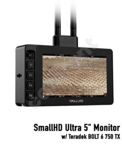 CAMRENT SmallHD Ultra5 Tereadek Bolt6 TX Monitor to rent