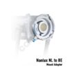 CAMRENT Nanlux NL NLM to BE mount adapter rent