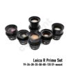 CAMRENT Leica R Cine EF Lenses set 19-24-28-35-50-80-135 RENT
